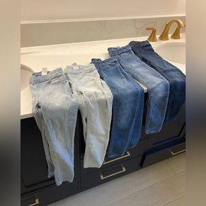 H & M Jean leggings size 6